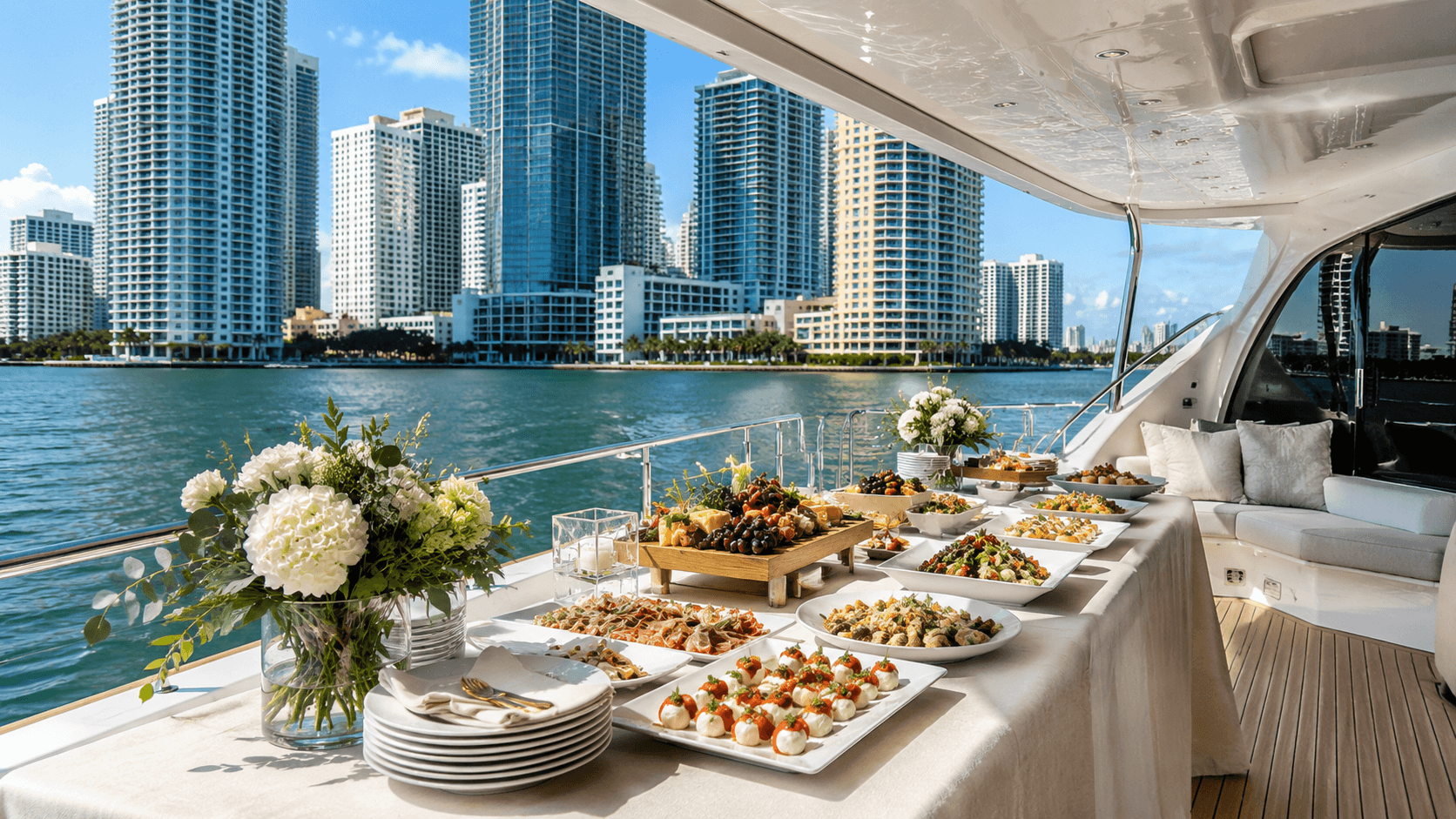Catering on the water