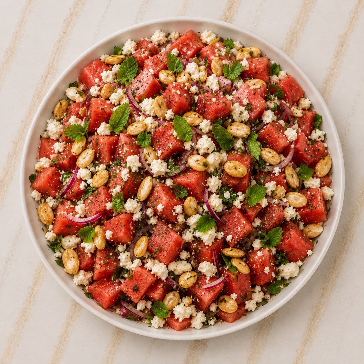 Watermelon & Feta salad