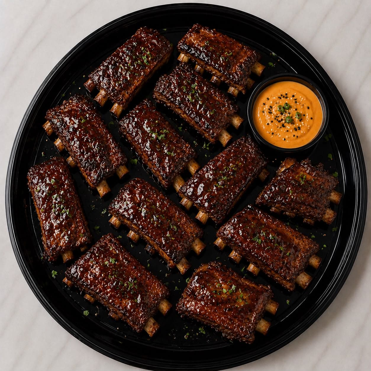 Coca cola Ribs Platter