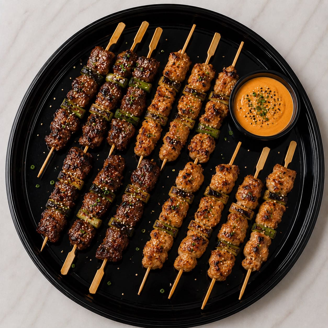 Beef & Chicken Teriyaki Platter